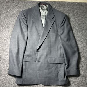 Botany Five Hundred 500 Striped Gray Men's Blazer‎ Jacket